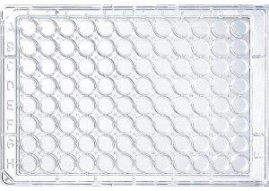 Les plaques Elisa contiennent 96 puits. le fond est généralement en polystyrène